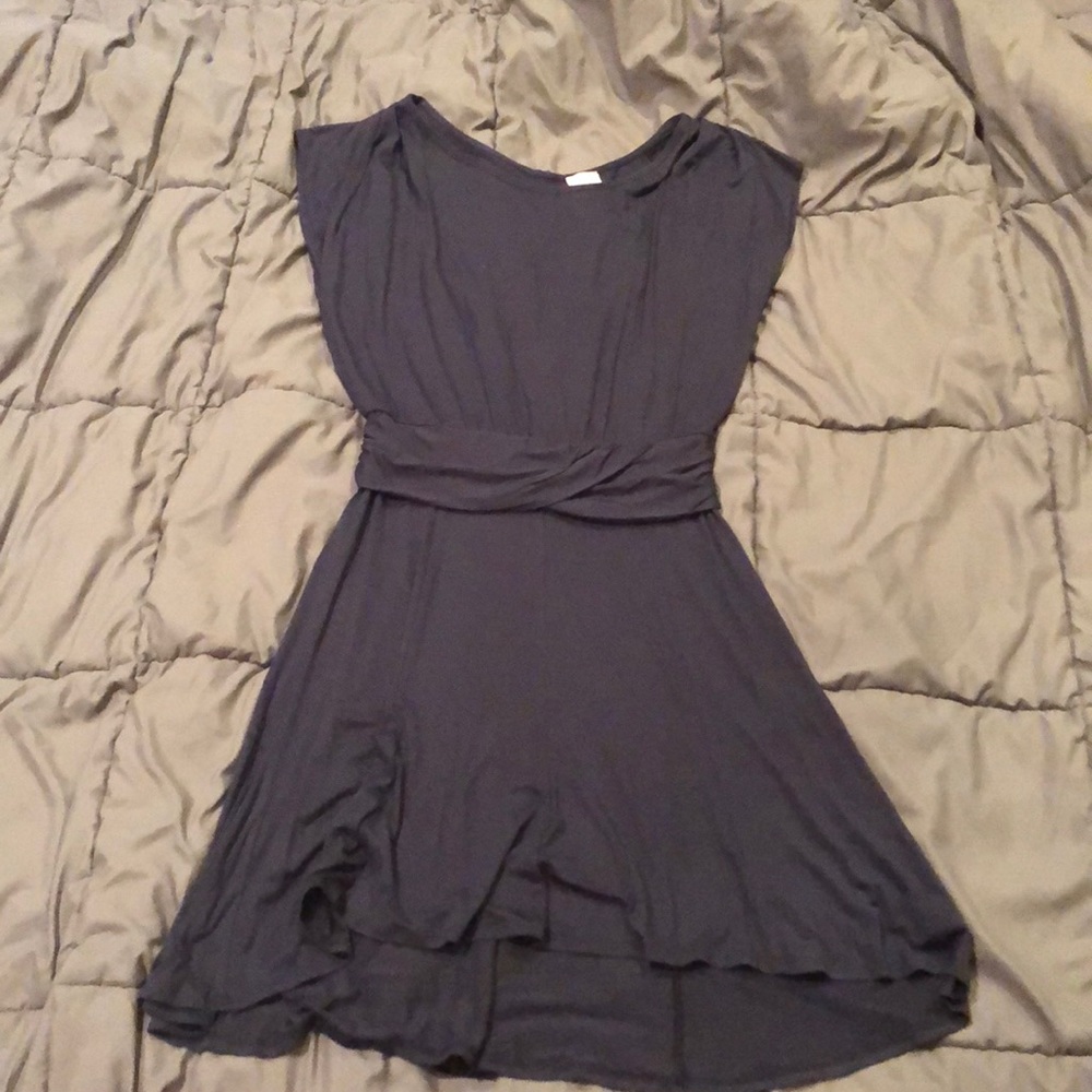 Boatneck Navy Dress